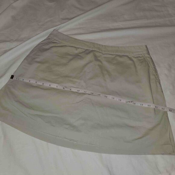 Adidas Khaki stretch athletic skort 10 - Picture 4 of 12